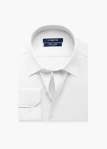 پیراهن کلاسیک یقه بلند سفید (point collar)