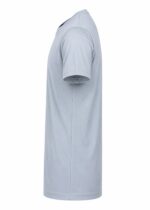 تیشرت یقه گرد بیسیک آبی طوسی - Image 4