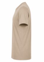 تیشرت یقه گرد بیسیک بژ - Image 4