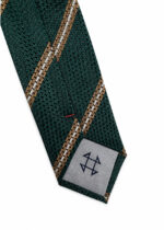 کراوات طرحدار سبز زنجیری - Image 3